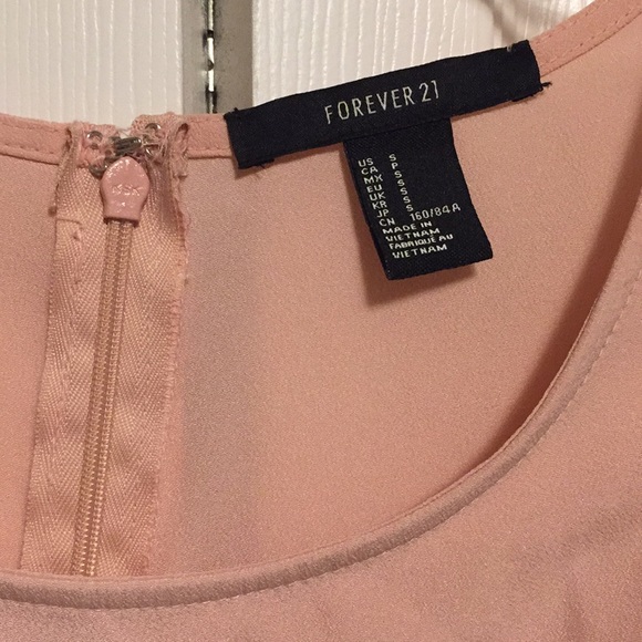 Forever 21 Pink Flowy Casual/Formal Mini Dress - Picture 6 of 9